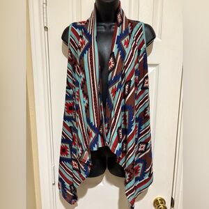 Tribal Patterned Vest⭐️NWT⭐️